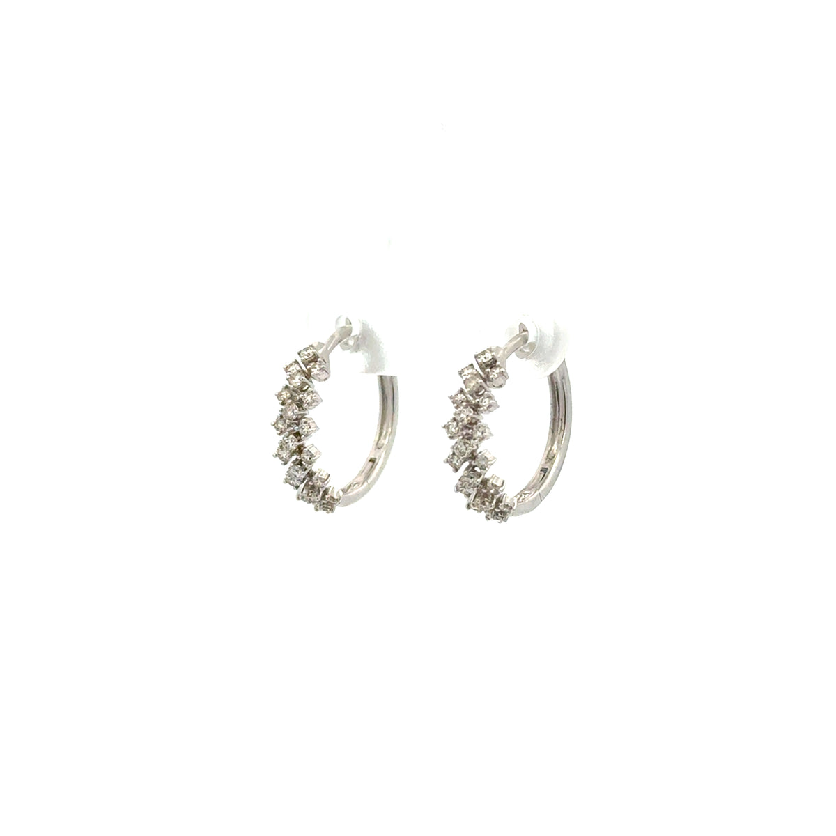 Arracadas Diamantes Tipo Climber