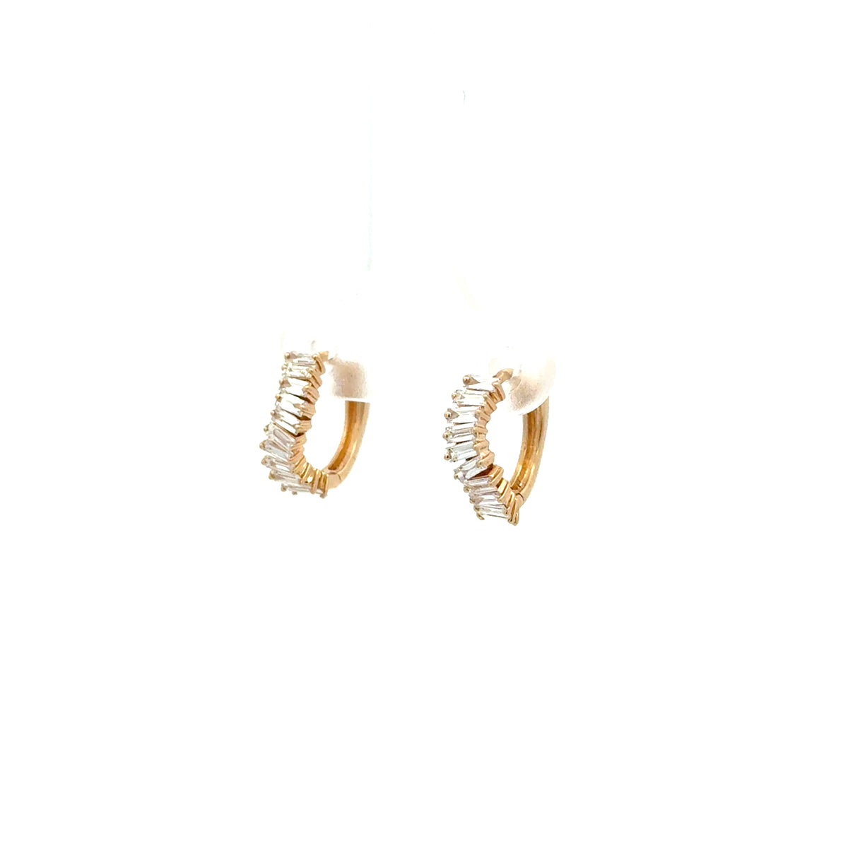 Arracadas Diamantes Baguette