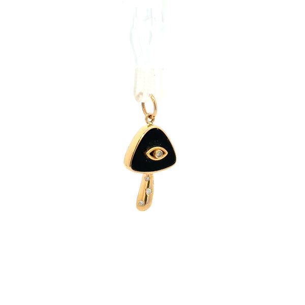 Charm Fungo Onice Nero