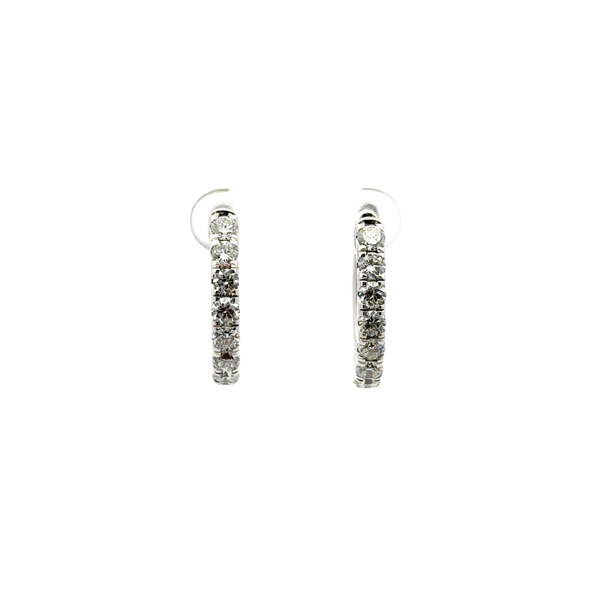 Arracadas Diamantes Pavé
