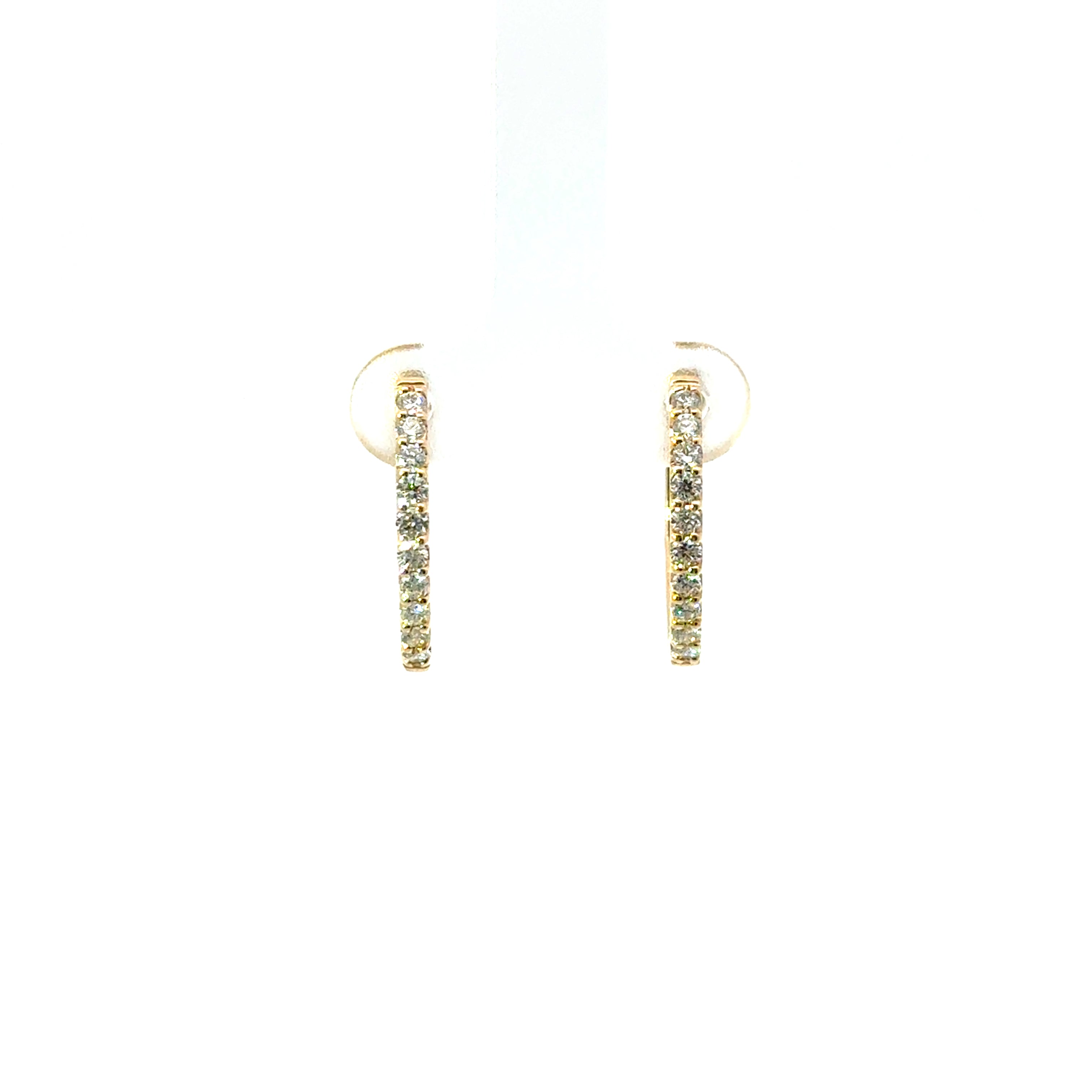 Arracadas Diamantes Pavé