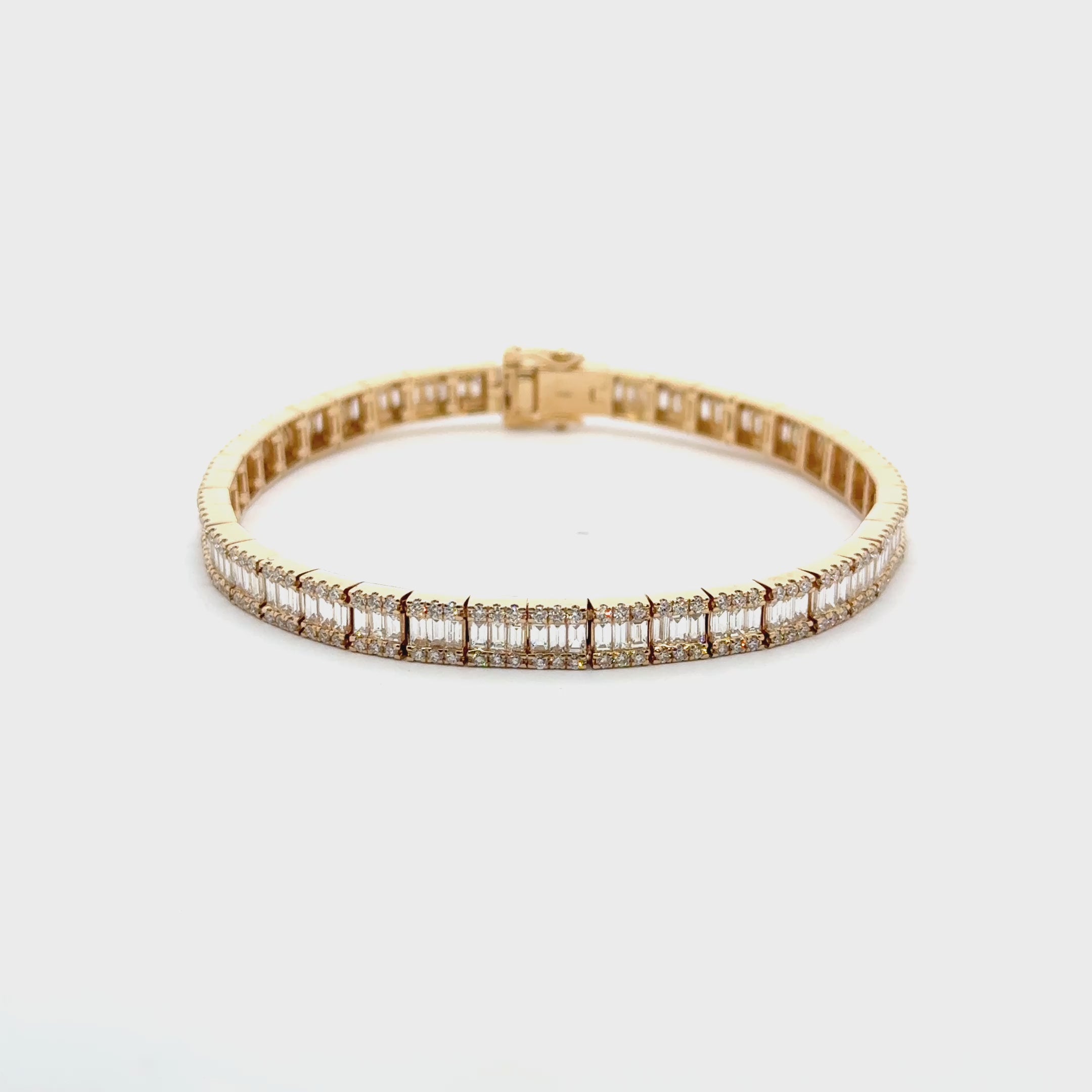 Pulsera Tennis Diamantes 5.18 ct