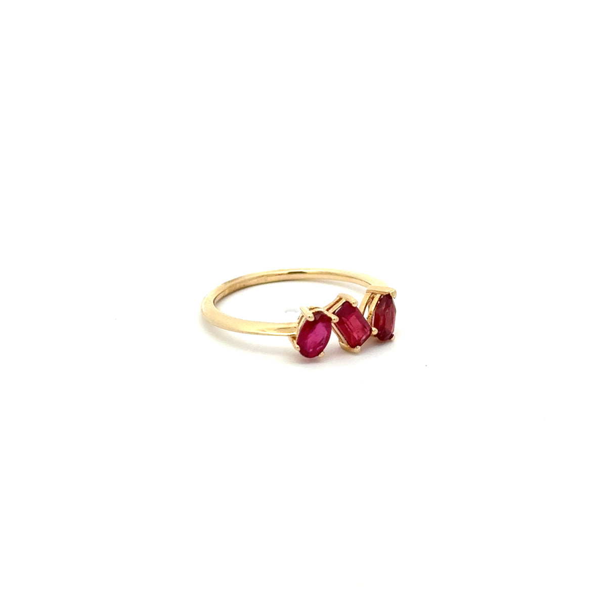 Anillo Trilogía de Rubíes