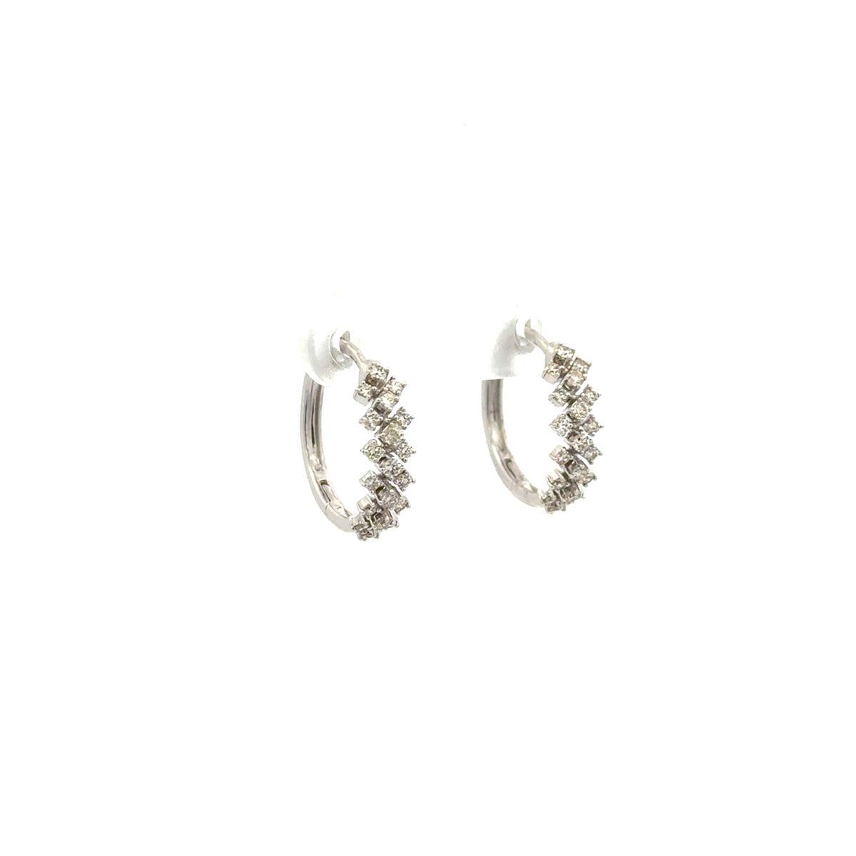 Arracadas Diamantes Tipo Climber