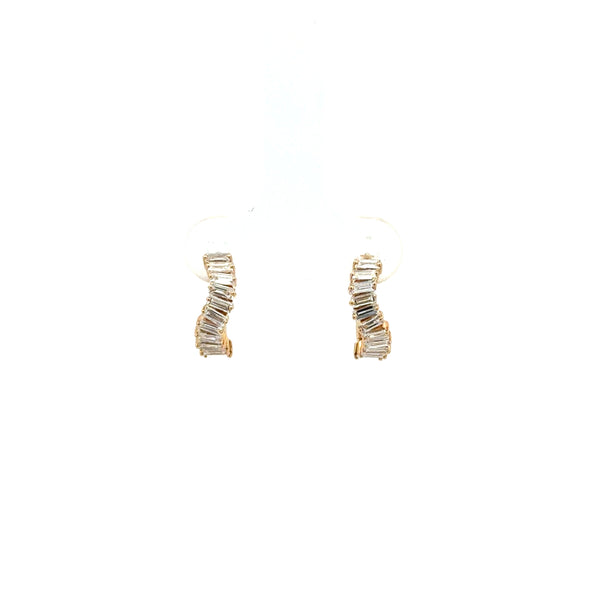 Arracadas Diamantes Baguette
