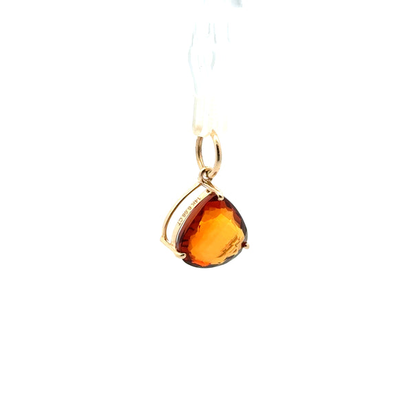 Dije Citrina Ovalada