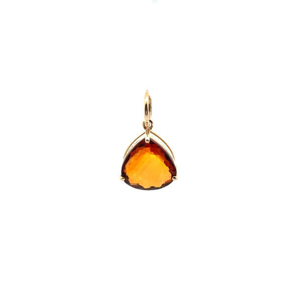 Dije Citrina Ovalada