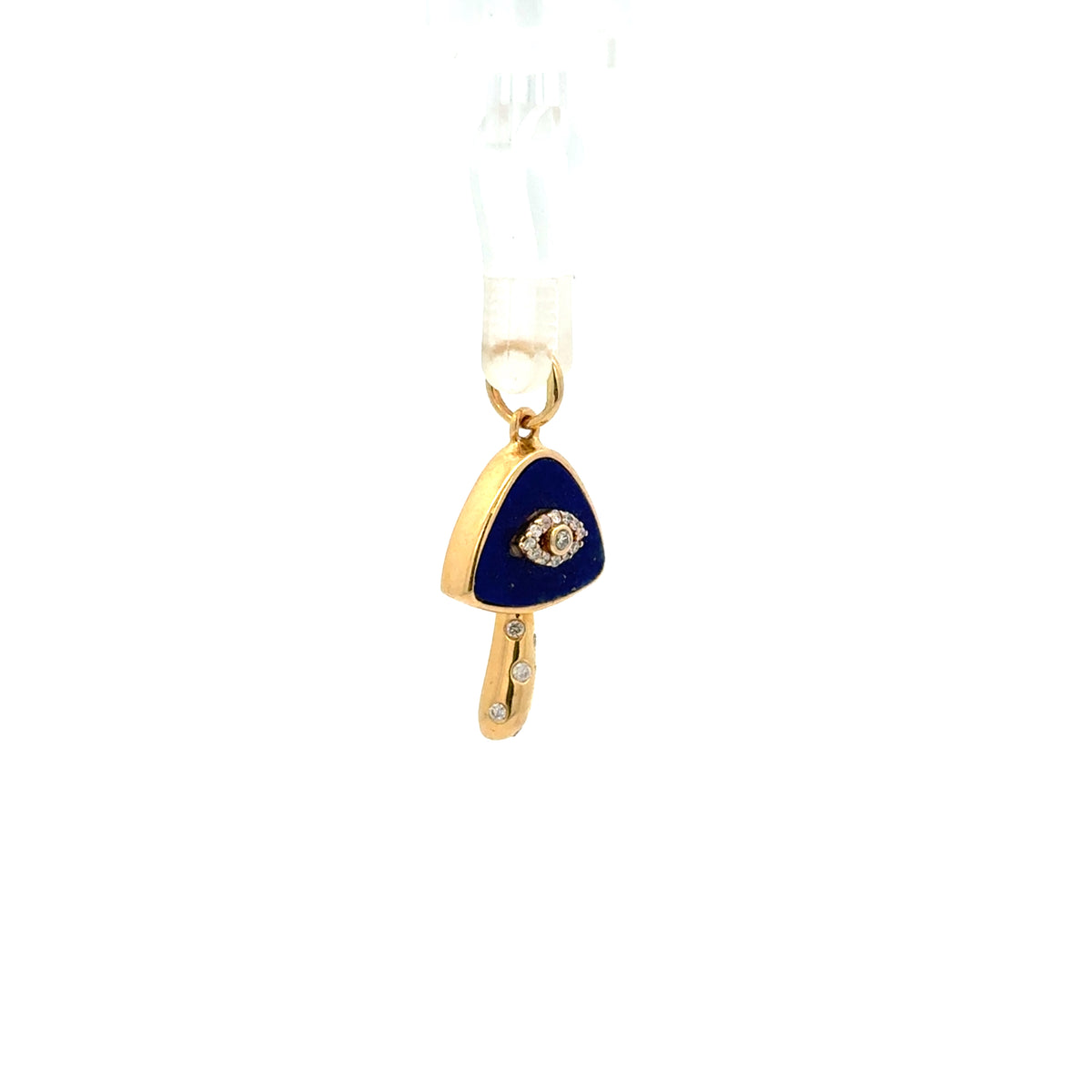 Charm Fungo in Lapislazzuli