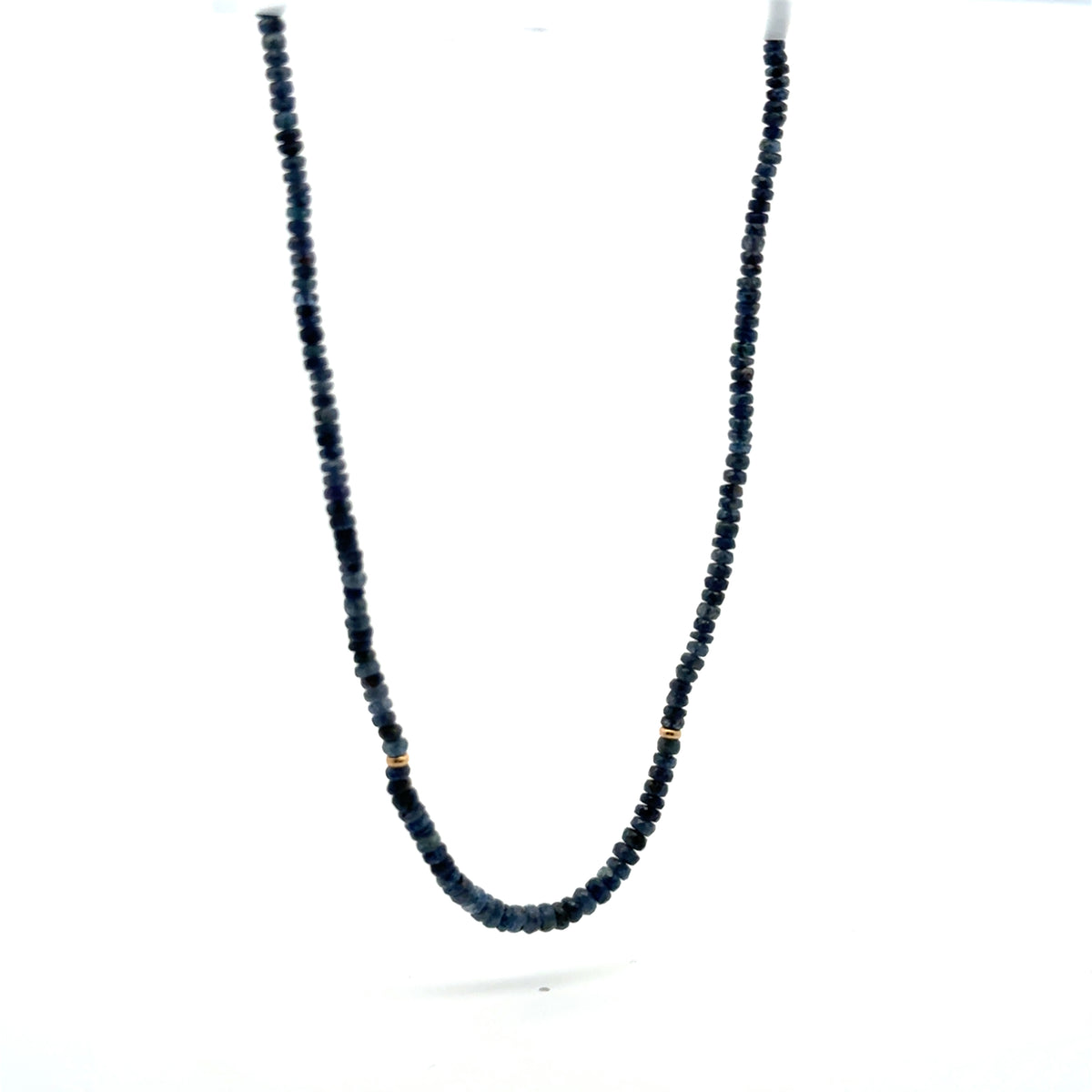 Collar Zafiros Azules Rondel