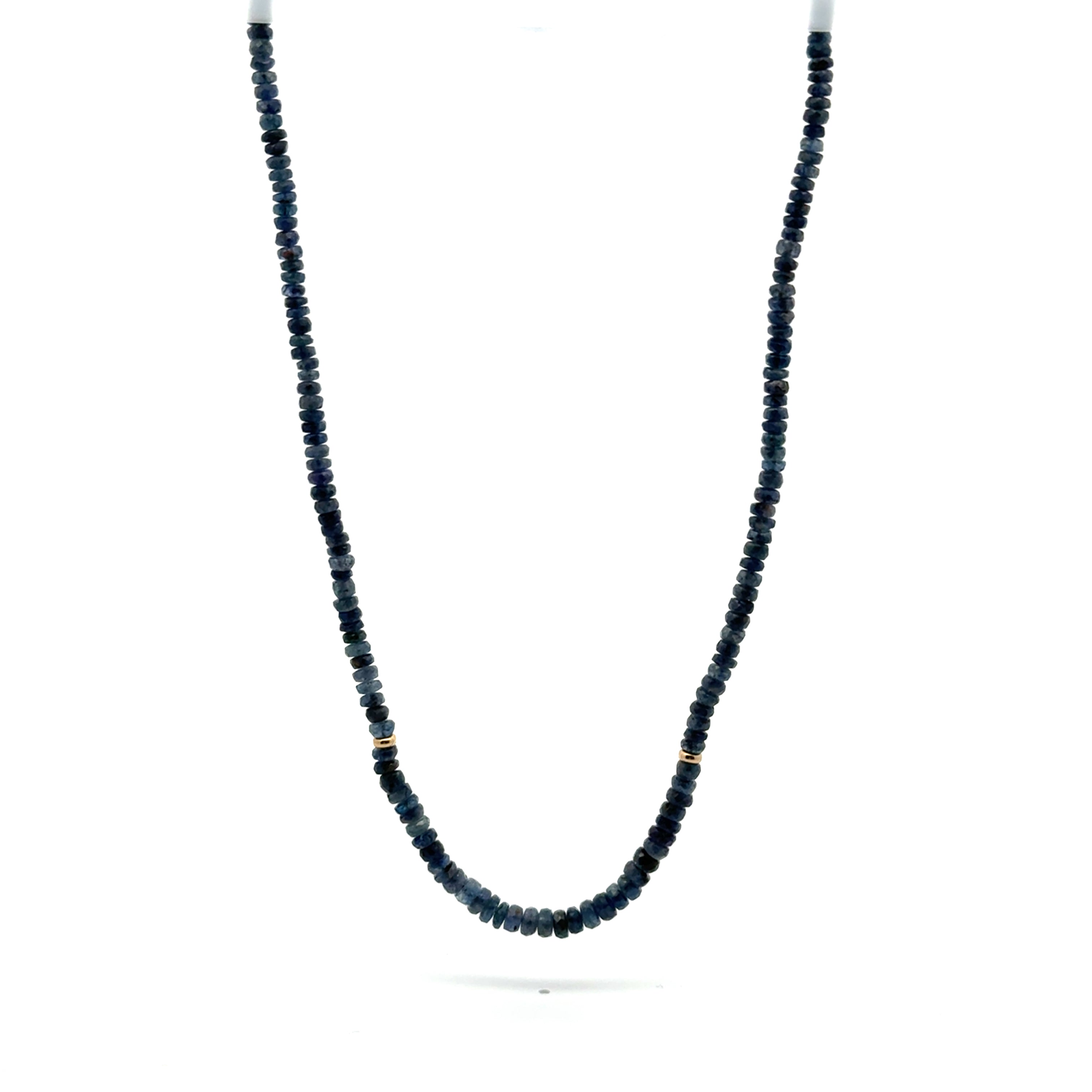 Collar Zafiros Azules Rondel