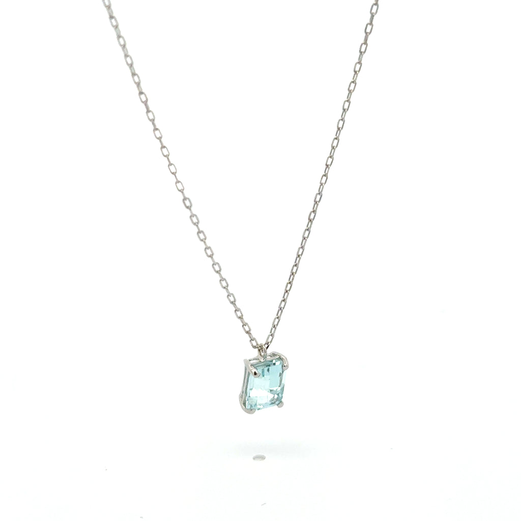 Dije Aquamaria Rectangular