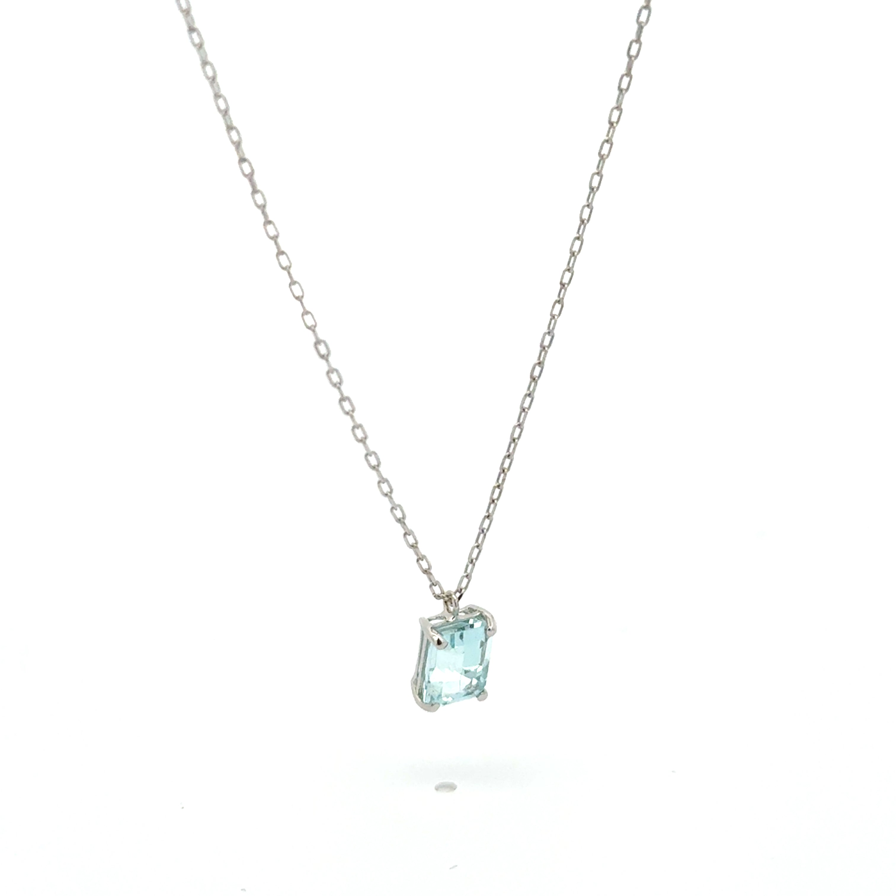 Dije Aquamaria Rectangular