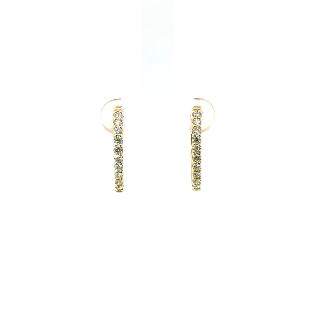 Arracadas Diamantes Pavé