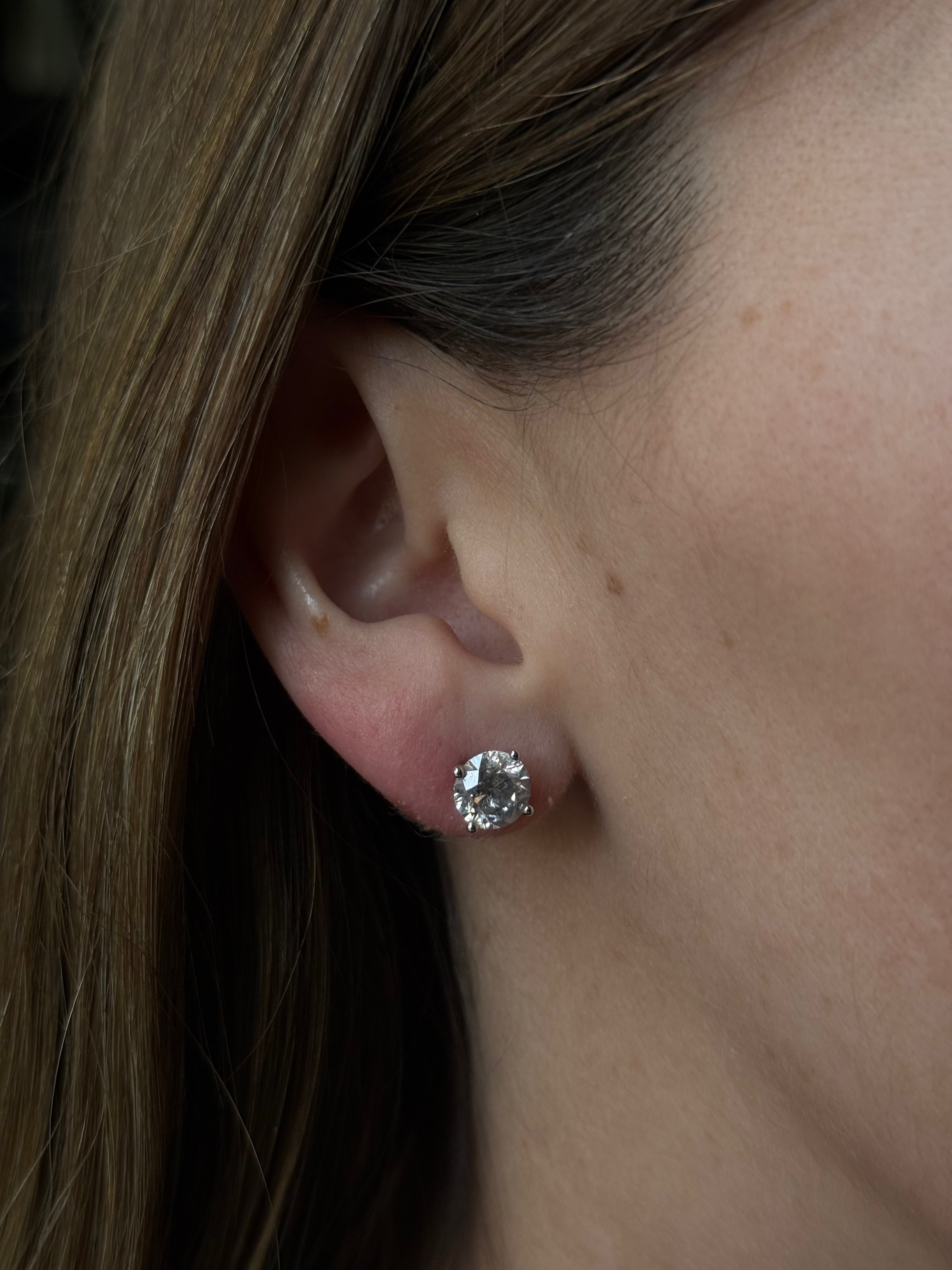 Aretes Diamante 5 cts