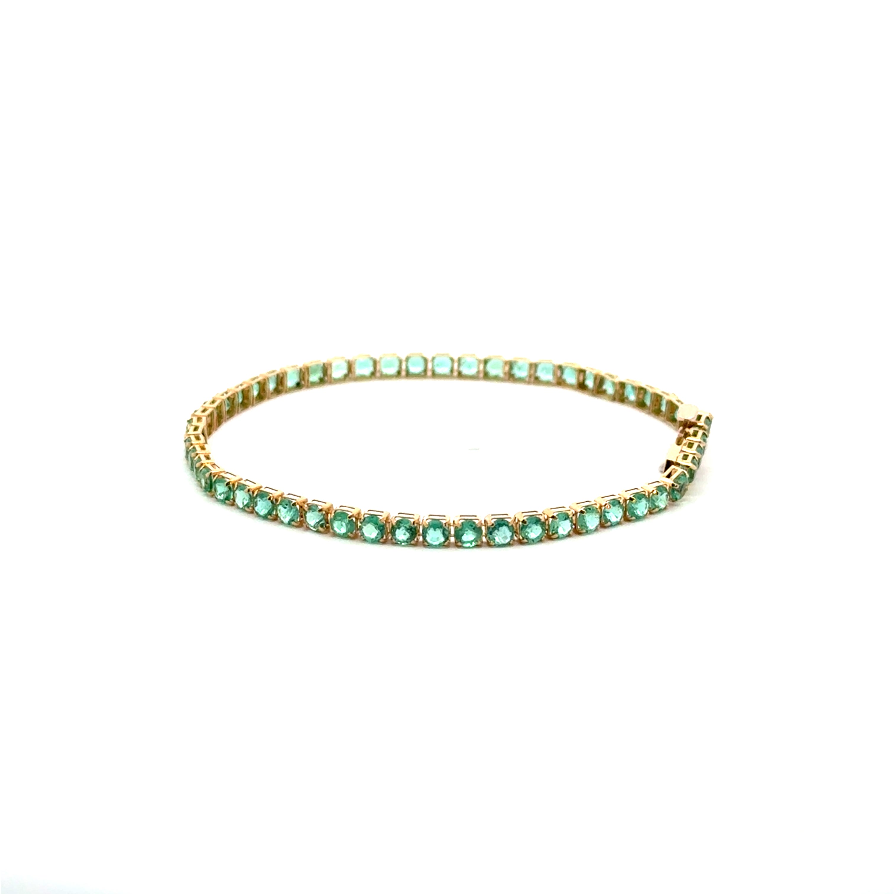 Pulsera Tennis Esmeralda