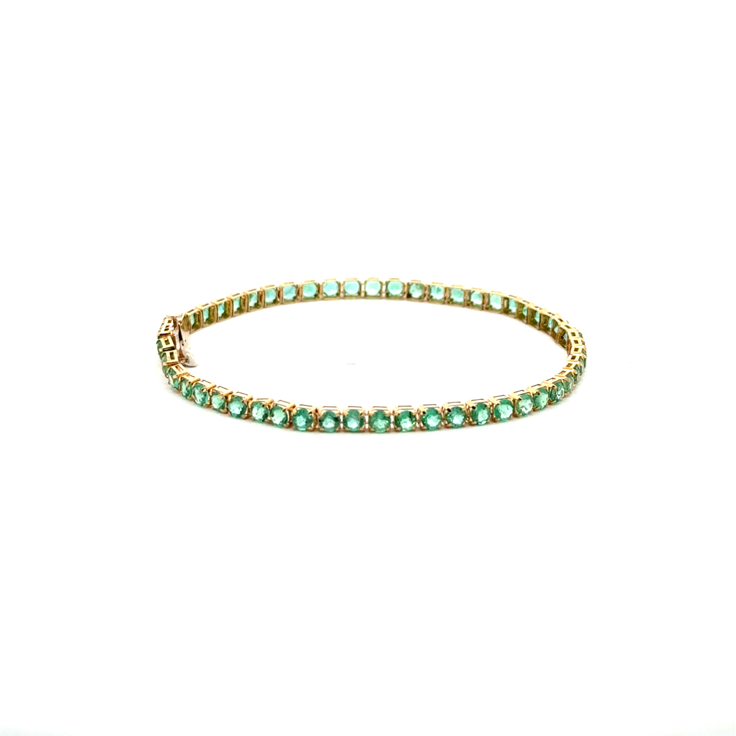 Pulsera Tennis Esmeralda