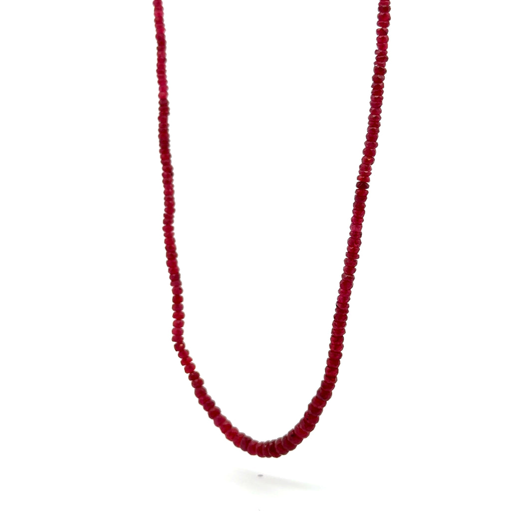 Collar Rubí tipo Rondel
