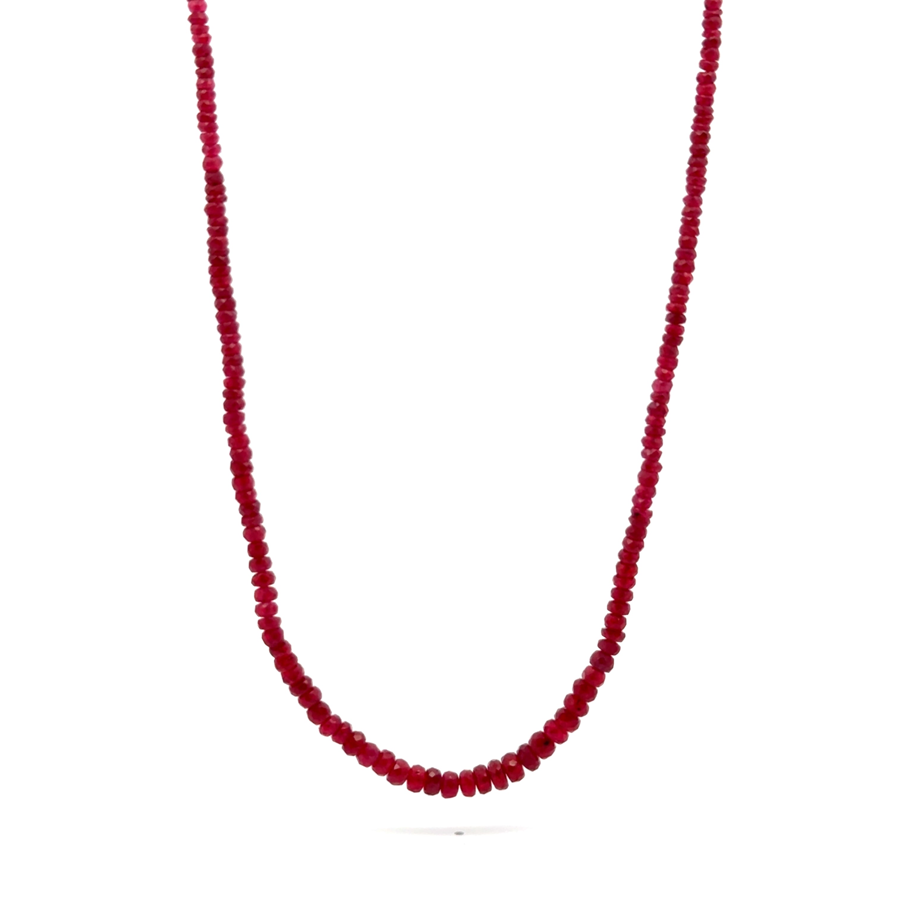 Collar Rubí tipo Rondel