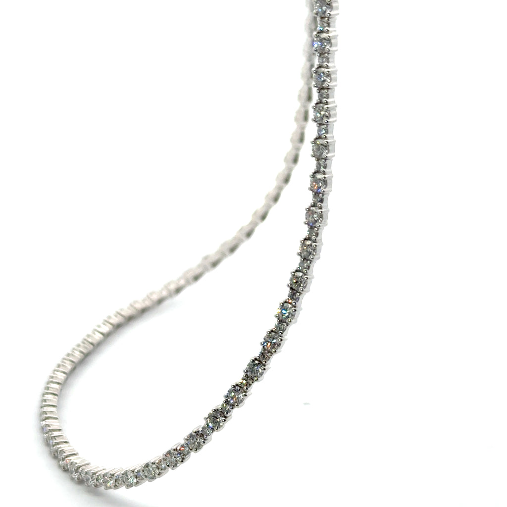 Collar Tennis Diamantes 9.40 ct