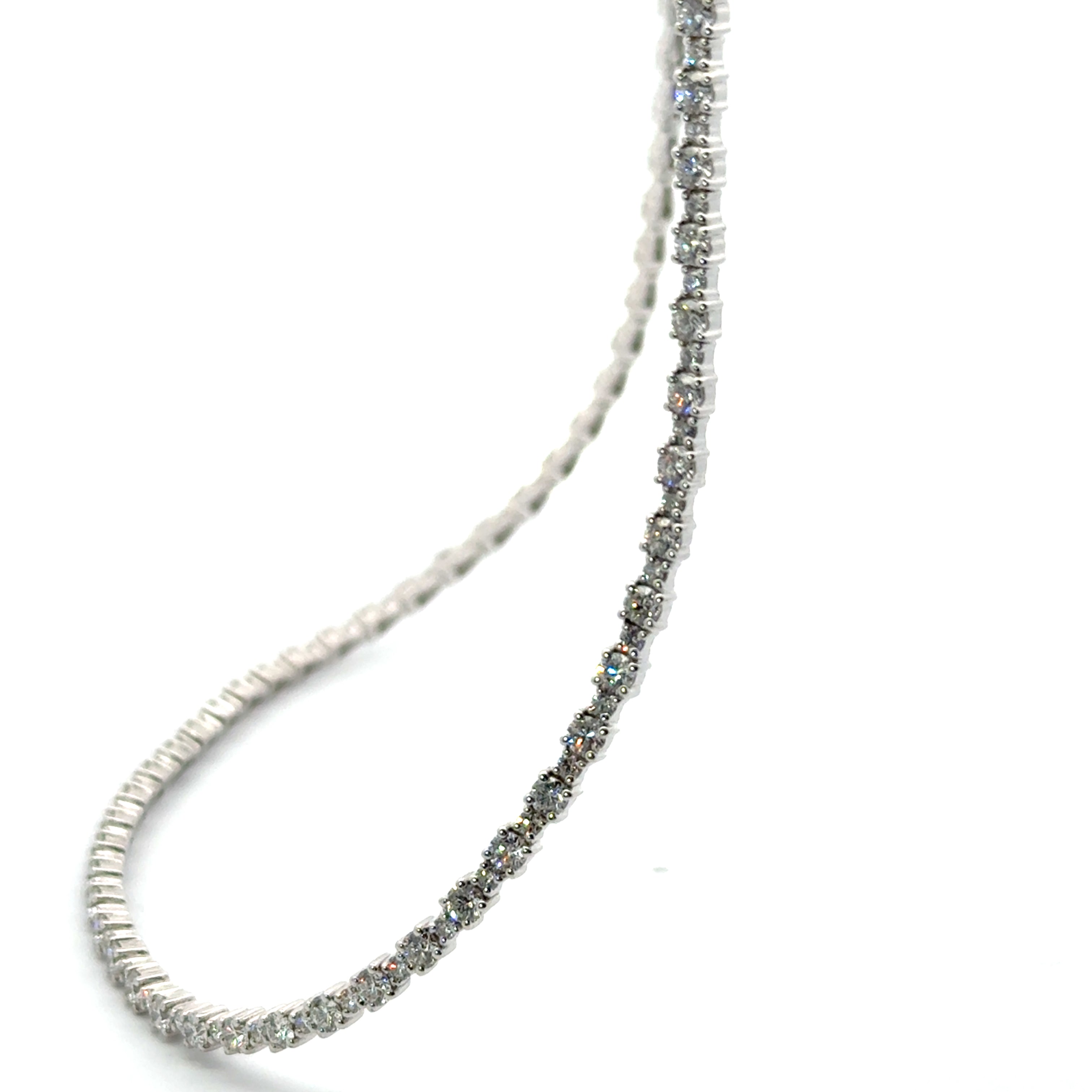 Collar Tennis Diamantes 9.40 ct