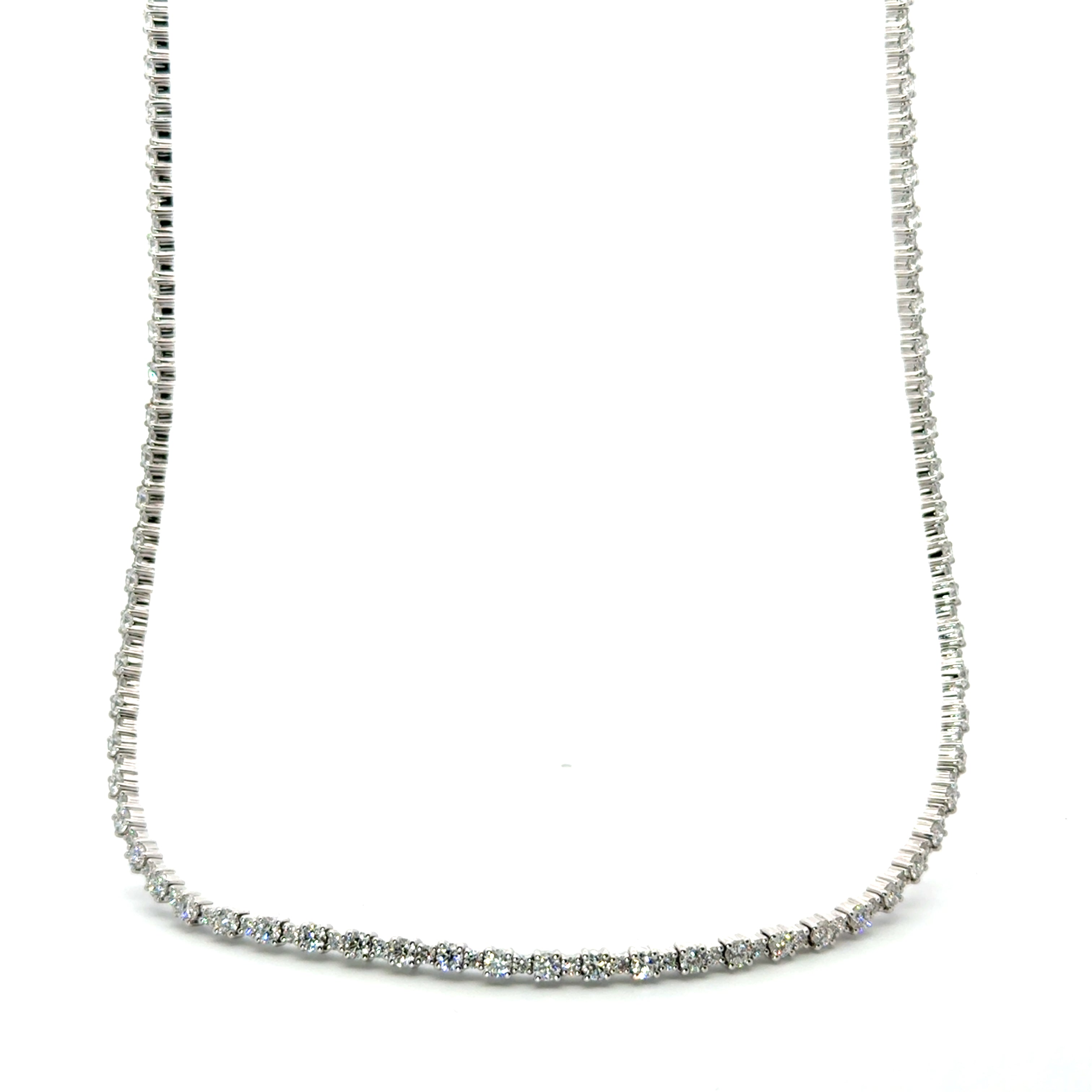 Collar Tennis Diamantes 9.40 ct