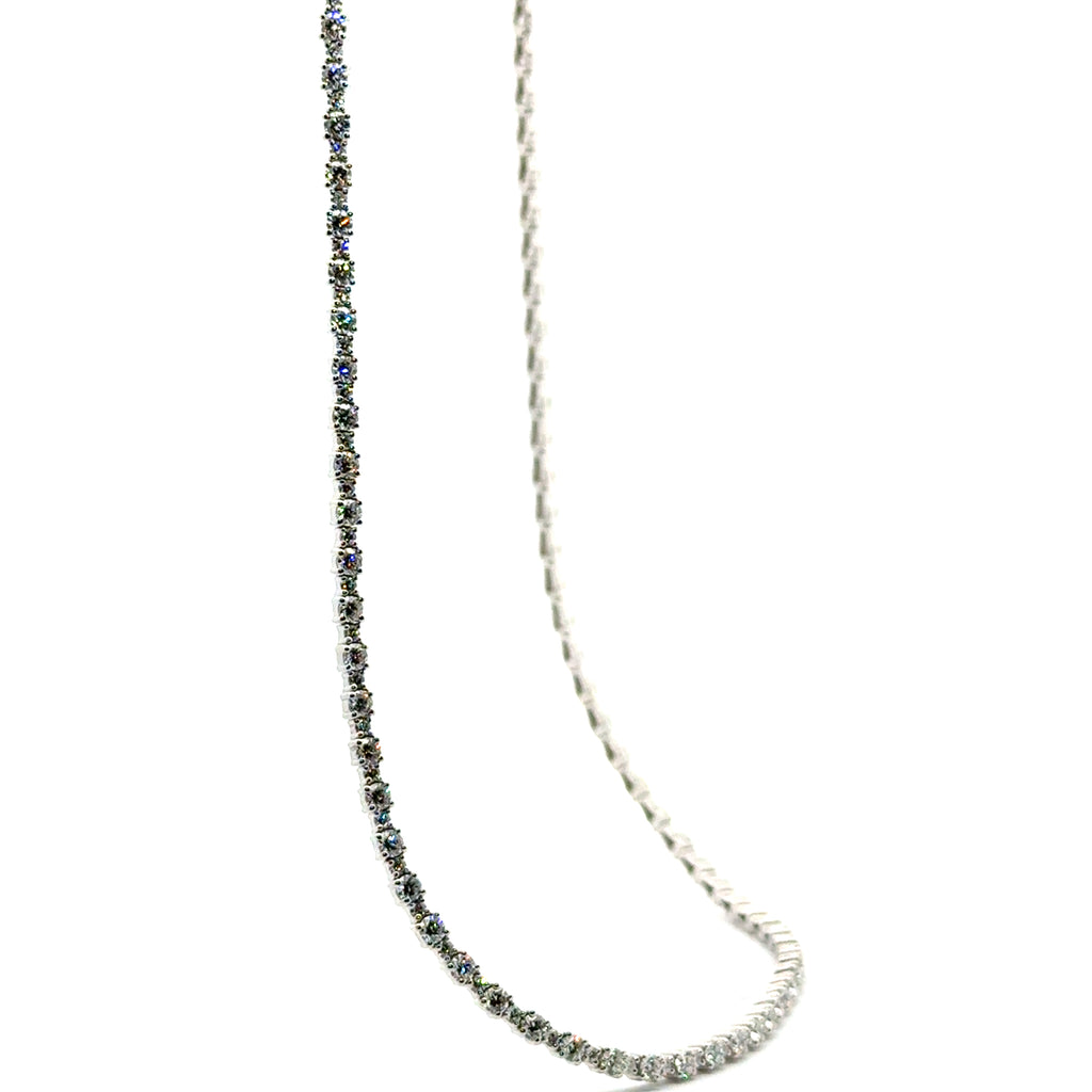 Collar Tennis Diamantes 9.40 ct