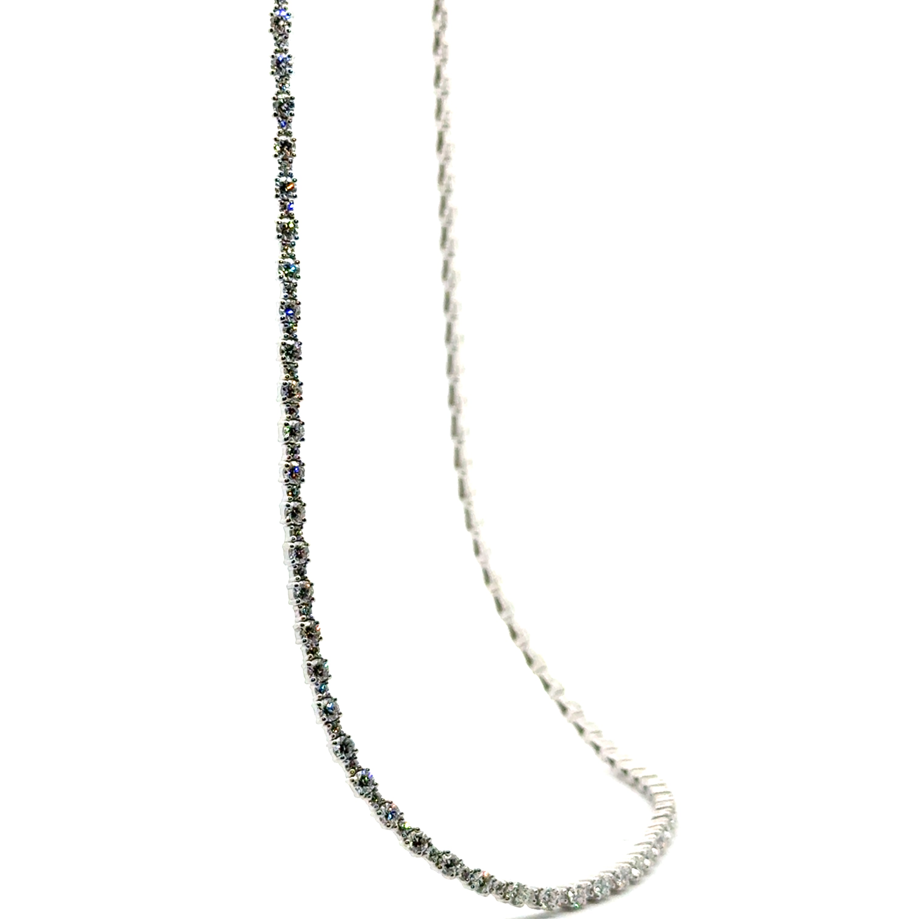 Collar Tennis Diamantes 9.40 ct