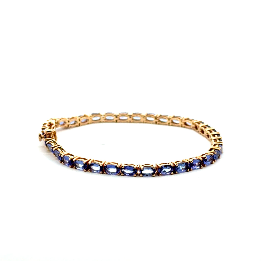 Pulsera Tennis Tanzanitas
