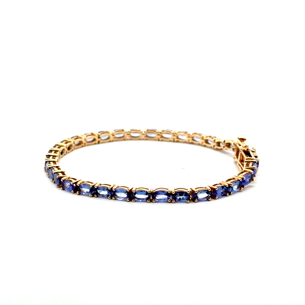 Pulsera Tennis Tanzanitas
