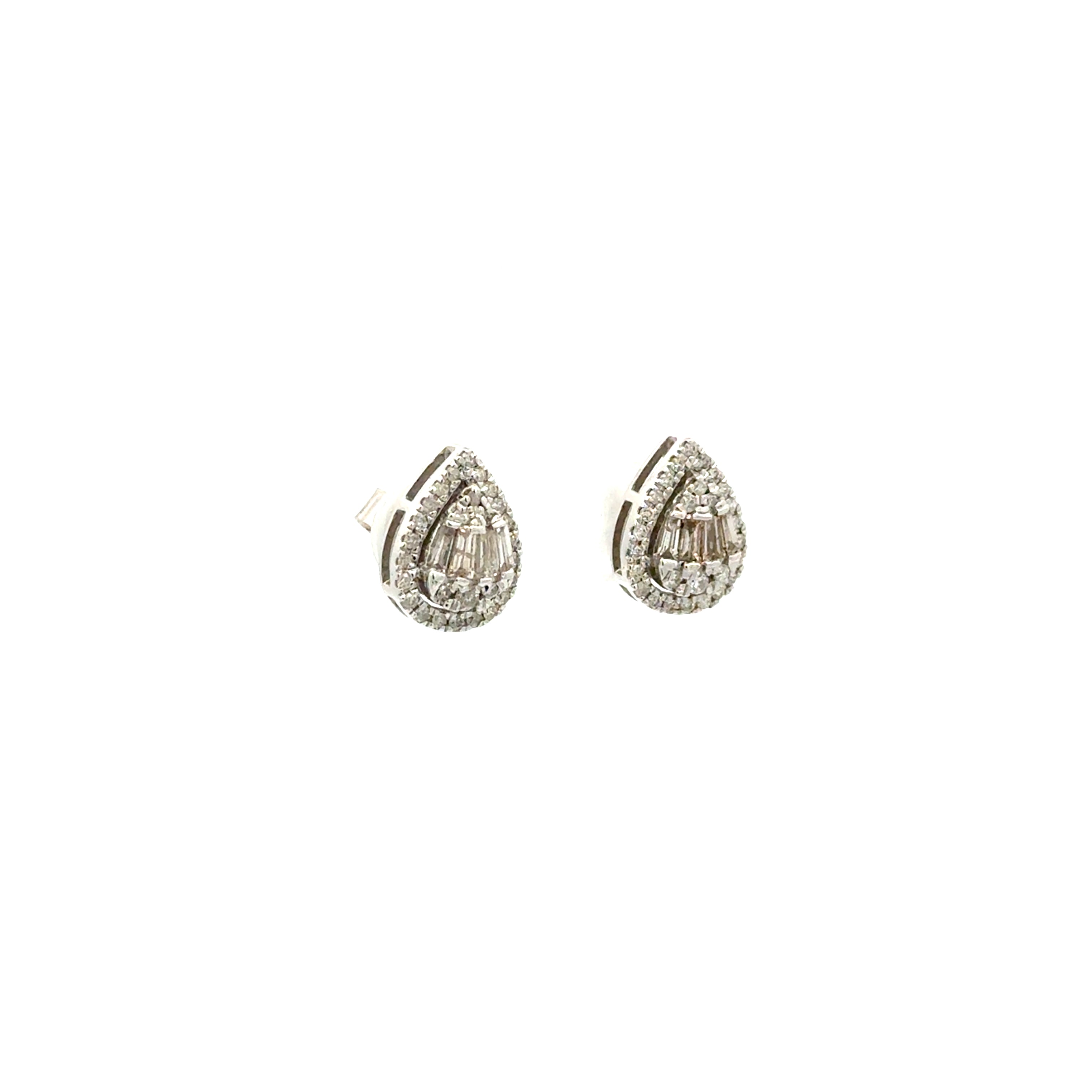 Aretes Ilusión Gota de Diamantes