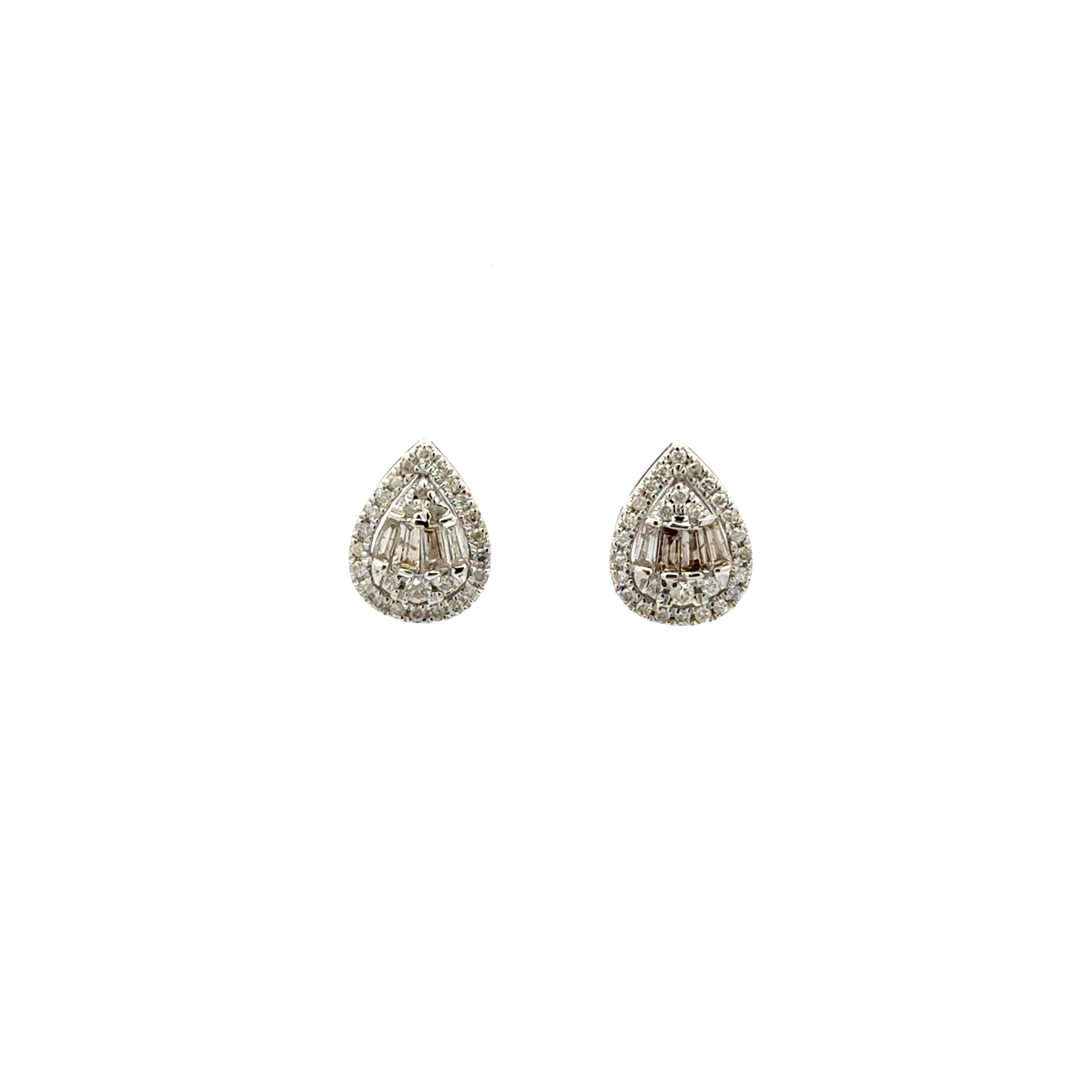 Aretes Ilusión Gota de Diamantes