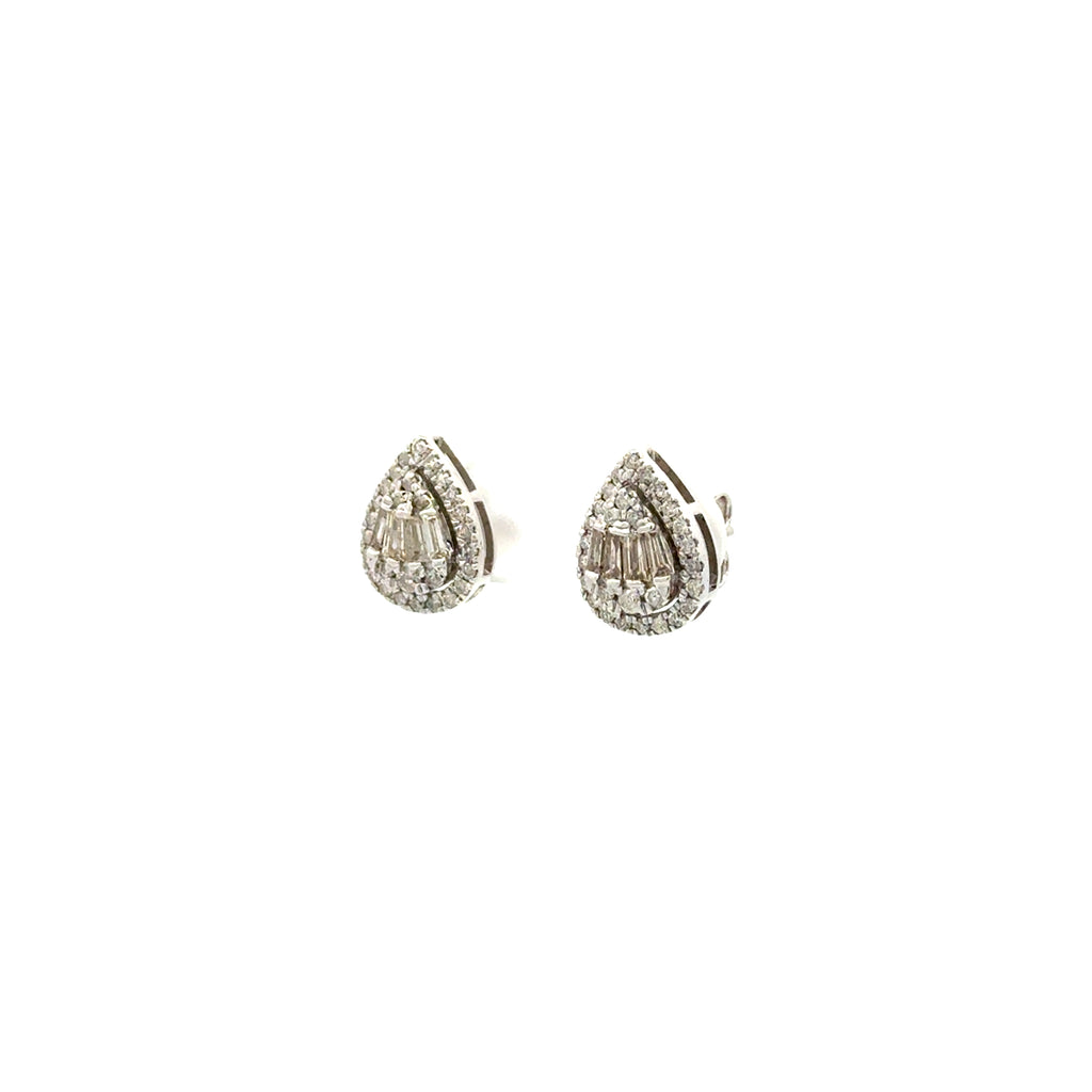 Aretes Ilusión Gota de Diamantes
