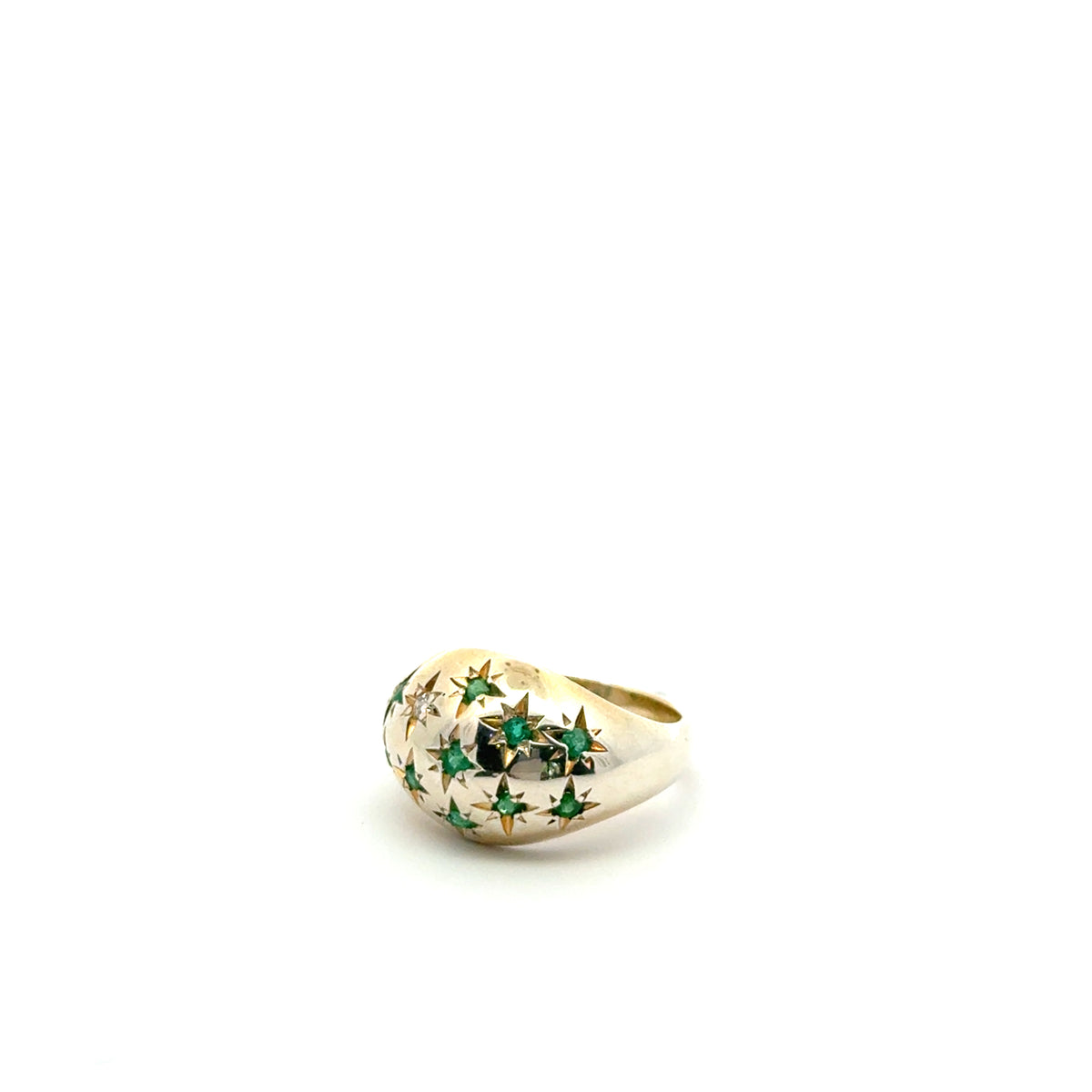 Anillo Bombé Esmeralda (FINAL SALE)