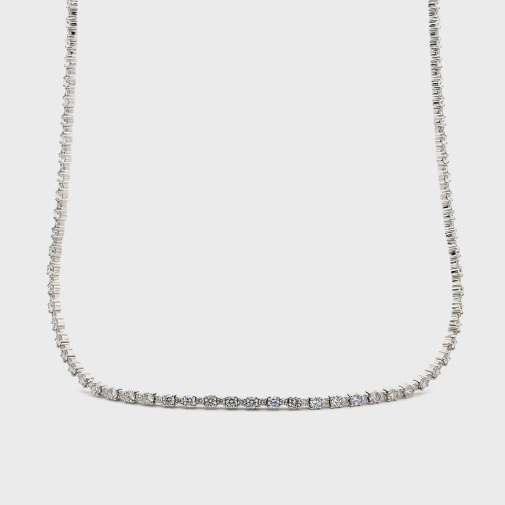 Collar Tennis Diamantes 9.40 ct